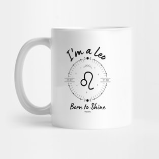 I'm a Leo Born to Shine Mug